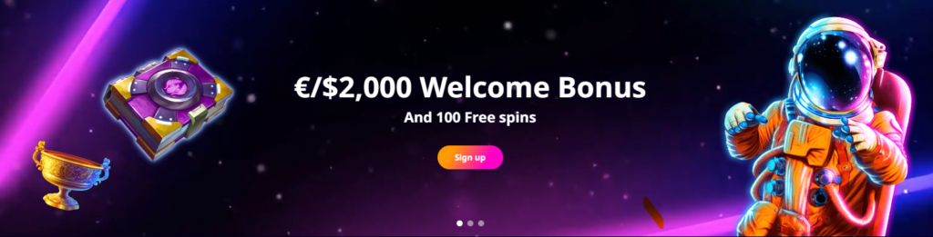 planet spin welcome bonus
